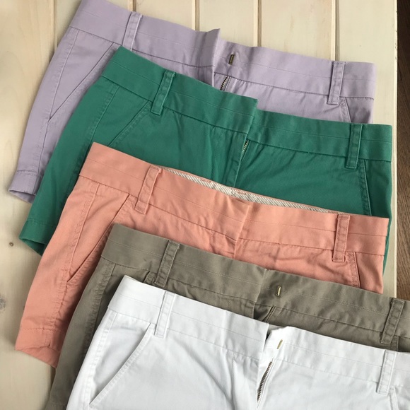 J Crew Chino Shorts Size 4 - Picture 1 of 7